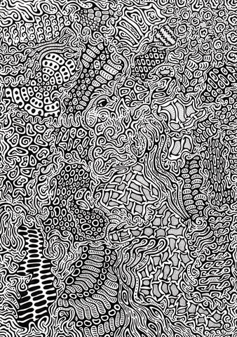 A Part Of My Complex Mind Coloring Page